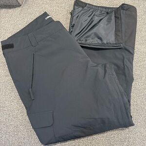 Obermeyer Black Men's Cargo Snow Pants